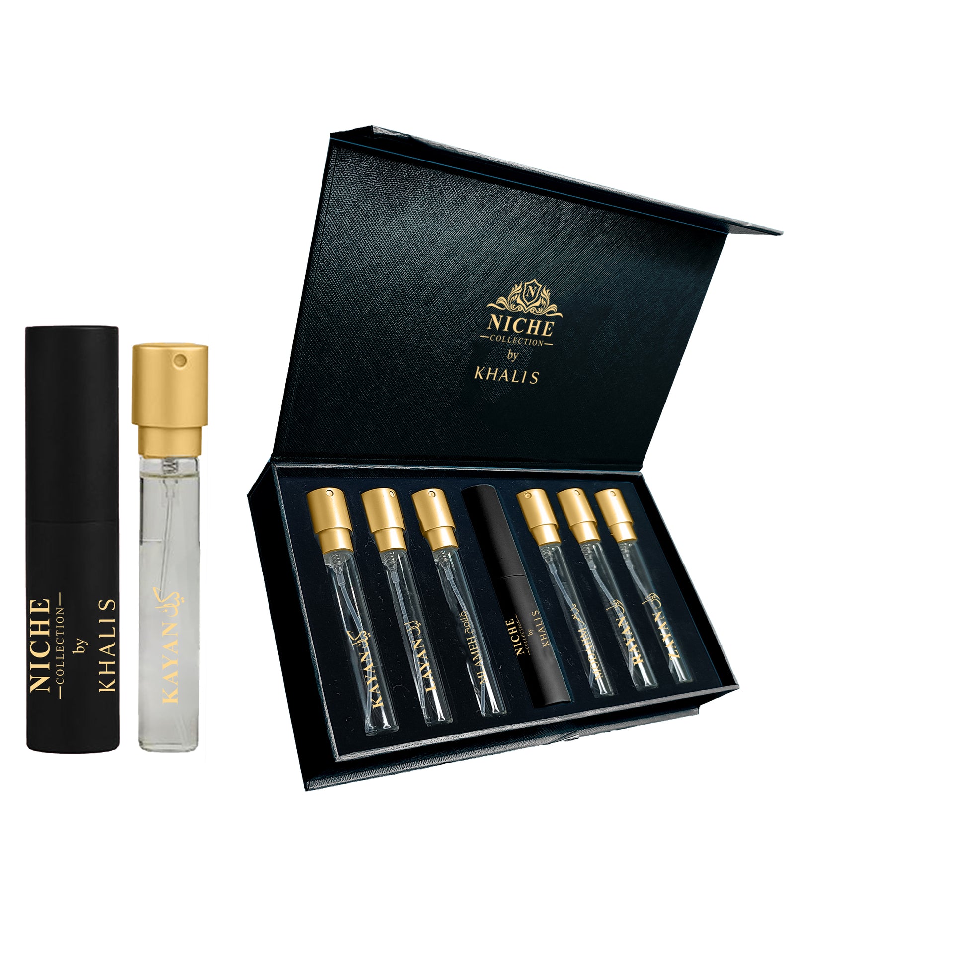 Black Niche Discovery Collection Kayan EDP 6x10 ml – fragancia unisex afrutada y amaderada 4 