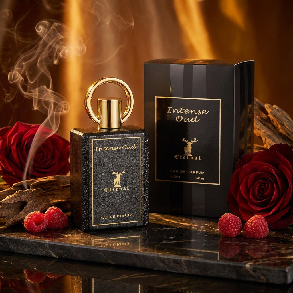Intense Oud Eternal Collection EDP 100 ml – fragancia unisex afrutada y amaderada 1 