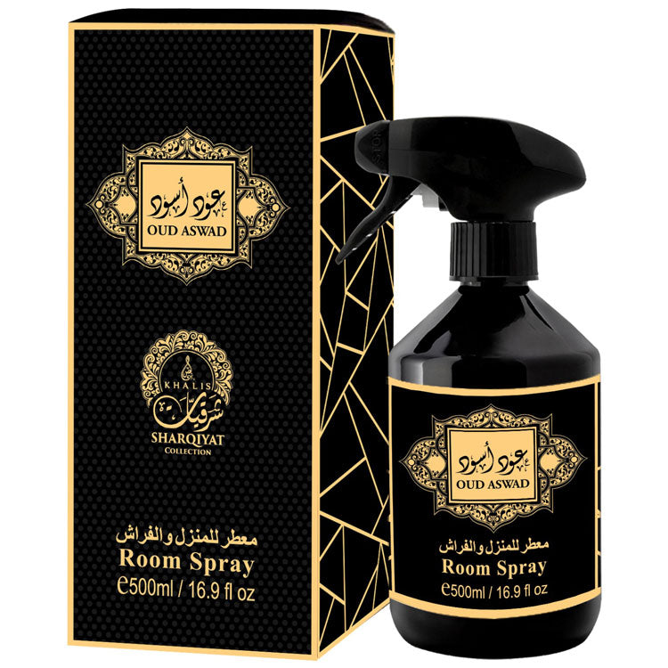 Spray aromatizante para el hogar Aswad (500 ml) – aroma amaderado y especiado 3 