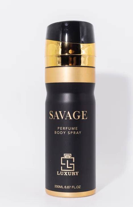 Spray corporal perfumado Savage 200 ml – fragancia masculina cítrico-aromática 3 