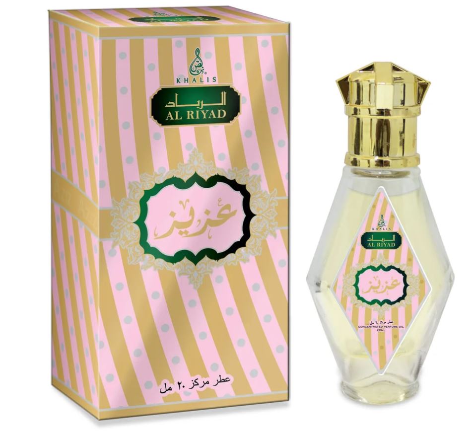 Aceite de perfume concentrado Aziz Al Riyad (20 ml) – fragancia cítrico-aromática para hombre 3 