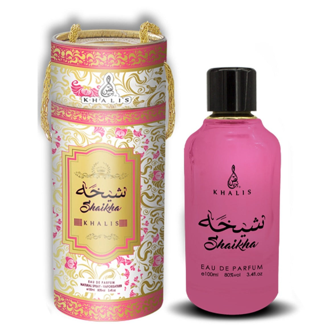 100 ml Eau de Perfume Shaika con Fragancia cítrica intensa, Unisex