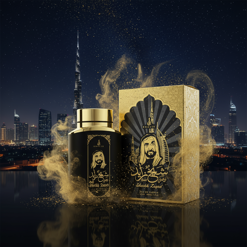 100 ml Eau de Perfume SHEIKH ZAYED GOLD Fragancia especiada amaderada para hombre