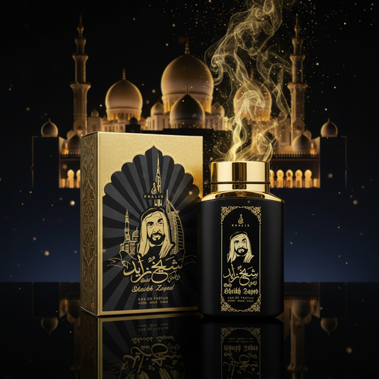 100 ml Eau de Perfume SHEIKH ZAYED GOLD Fragancia especiada amaderada para hombre