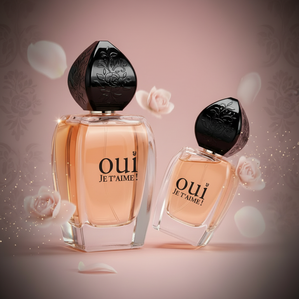 100 ml + 30 ml Eau de Perfume "OUI JE T'AIME" Chipre - Fragancia Frutal para Mujer 4 