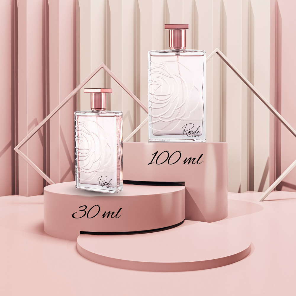100 ml + 30 ml Eau de Perfume "ROSIALE" Fresca - Fragancia Floral para Mujer 3 
