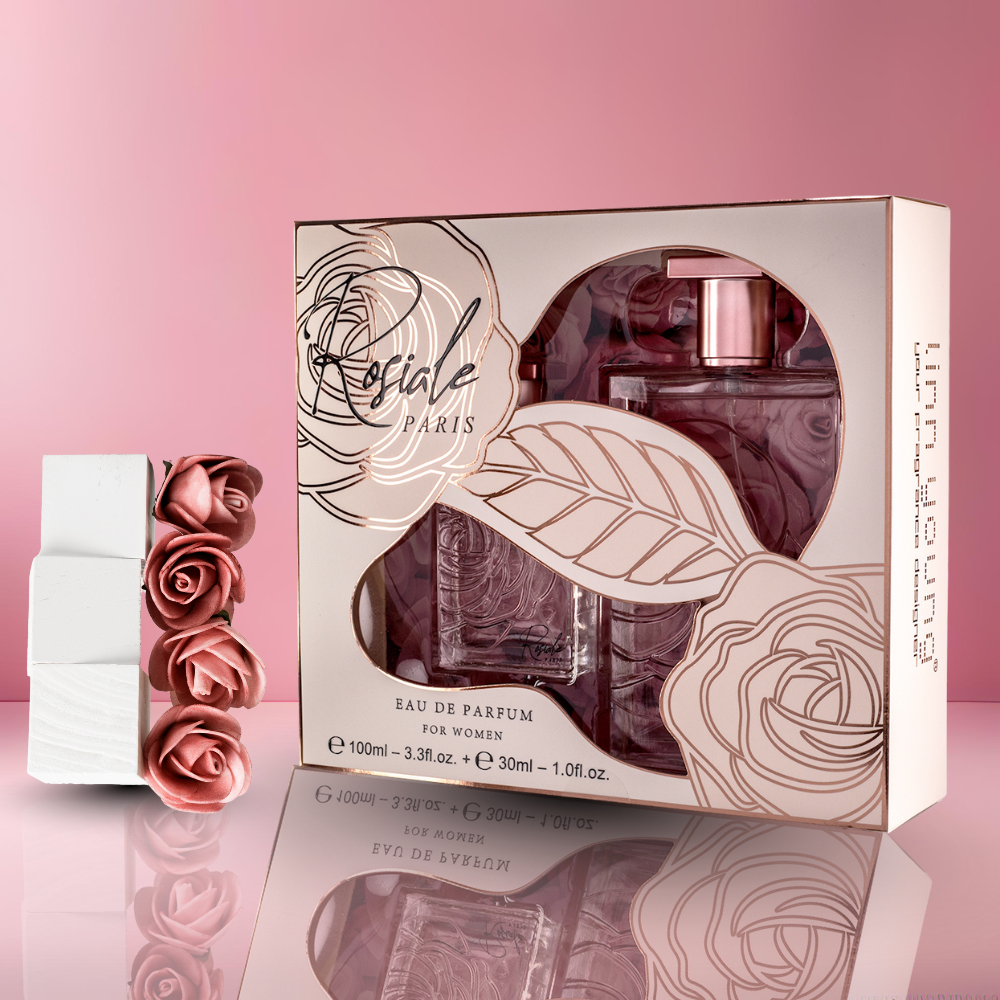 100 ml + 30 ml Eau de Perfume "ROSIALE" Fresca - Fragancia Floral para Mujer 4 