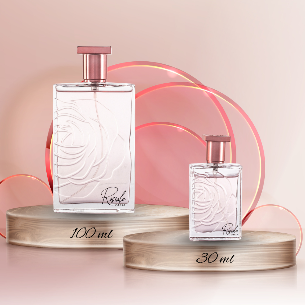 100 ml + 30 ml Eau de Perfume "ROSIALE" Fresca - Fragancia Floral para Mujer