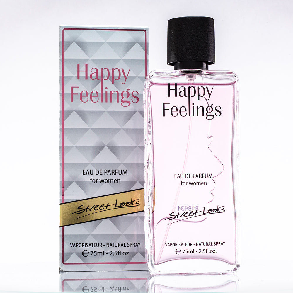 HAPPY FEELINGS EDP 75 ml, fragancia floral para mujeres 5 