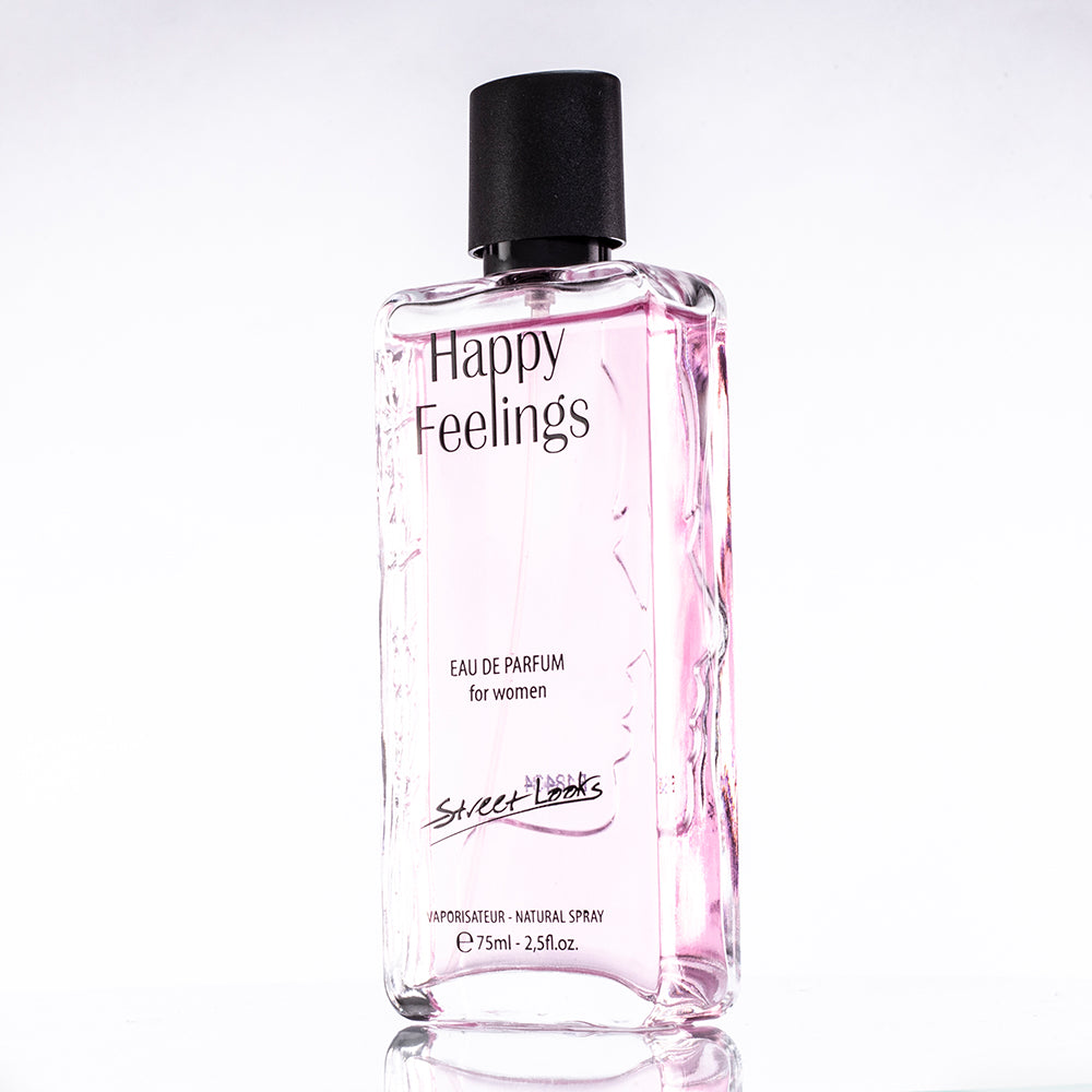HAPPY FEELINGS EDP 75 ml, fragancia floral para mujeres