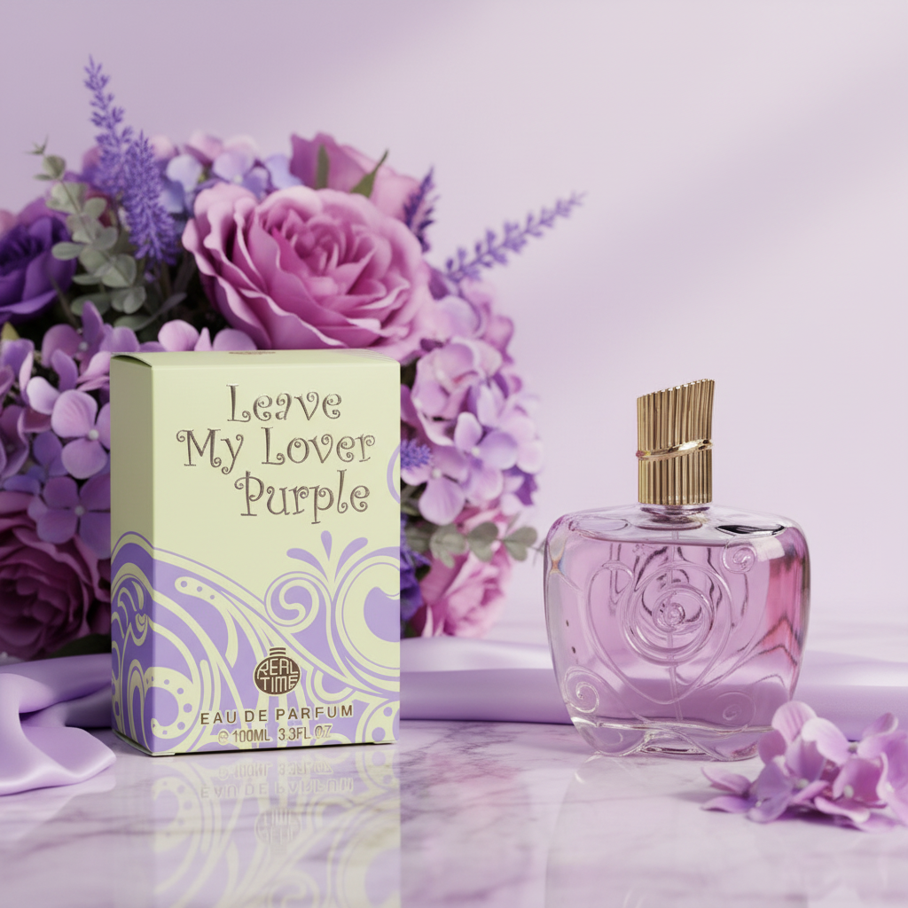 LEAVE MY LOVER PURPLE, EDP 100 ml, fragancia oriental avainillada para mujeres