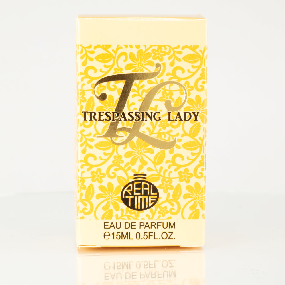 TRESPASSING LADY, EDP 15ml, fragancia de rosa y violeta para mujeres