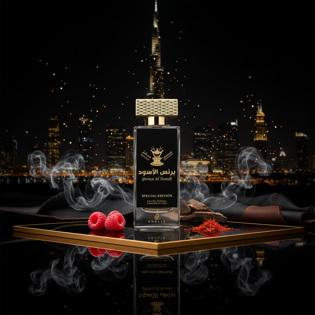 " Prince Al Aswad" EDP 80 ml, fragancia oriental para hombres 3 