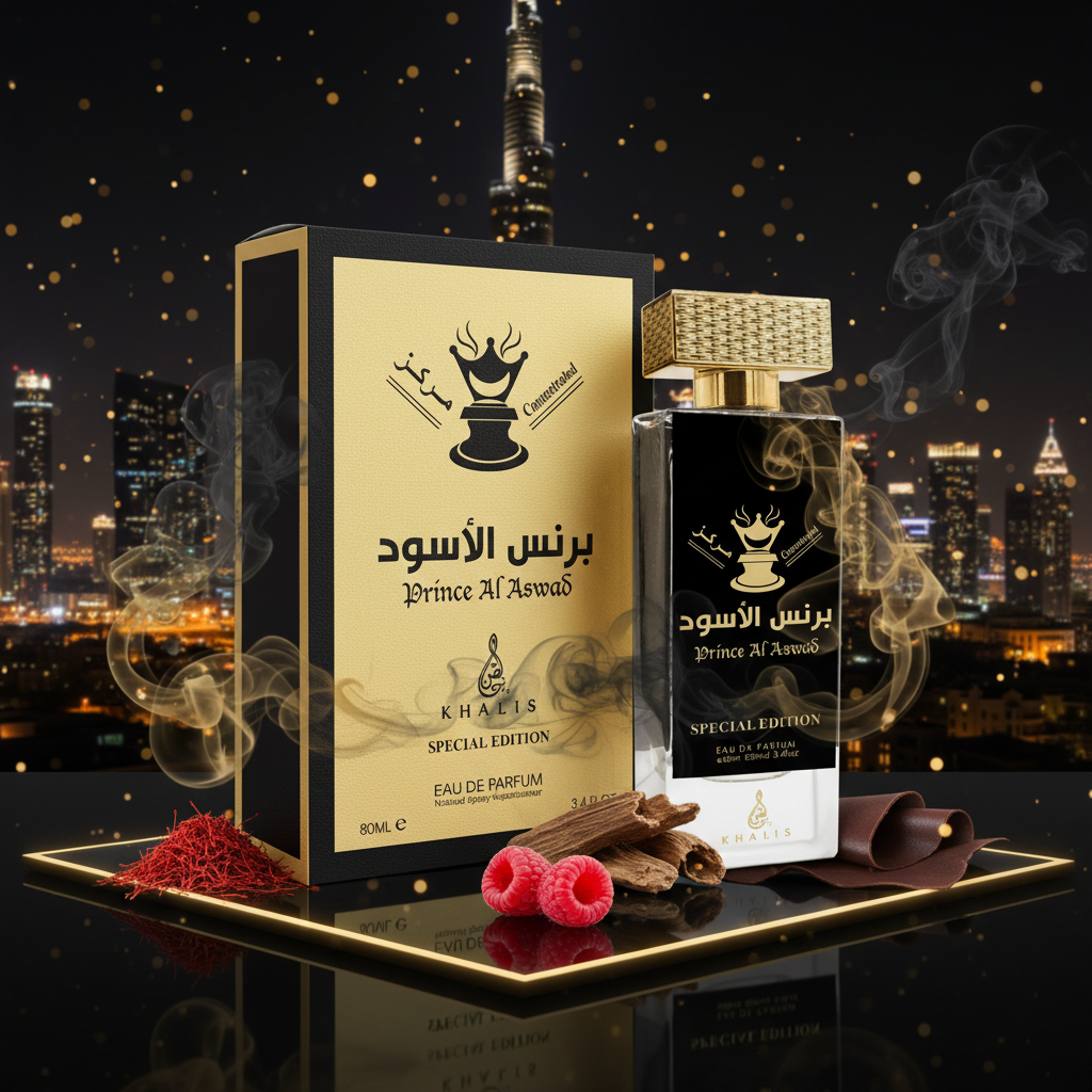 " Prince Al Aswad" EDP 80 ml, fragancia oriental para hombres 1 