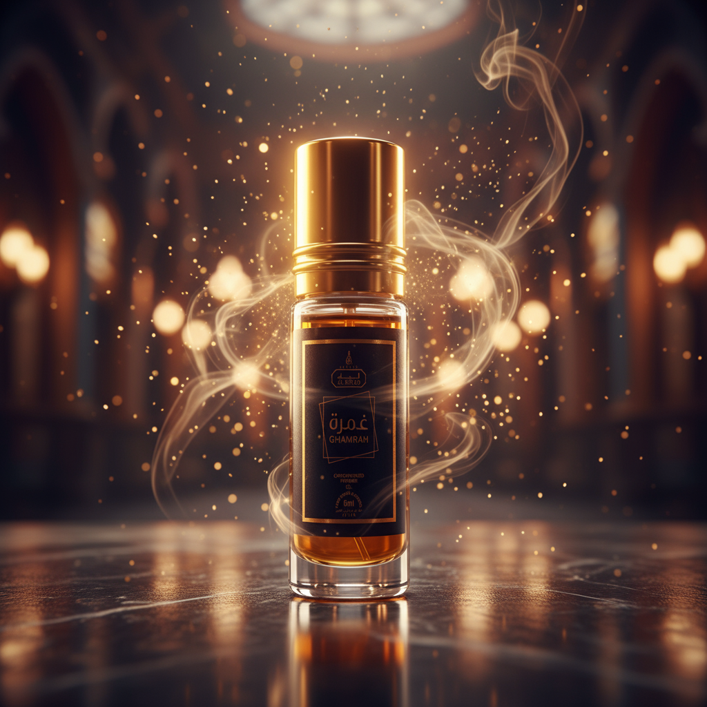 "Ghamrah" perfume en aceite de 6ml, fragancia oriental amaderada unisex 3 