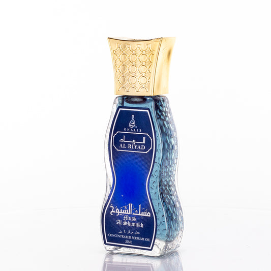 " Musk Al Shuyukh " perfume en aceite de 20 ml, fragancia oriental amaderada para hombres
