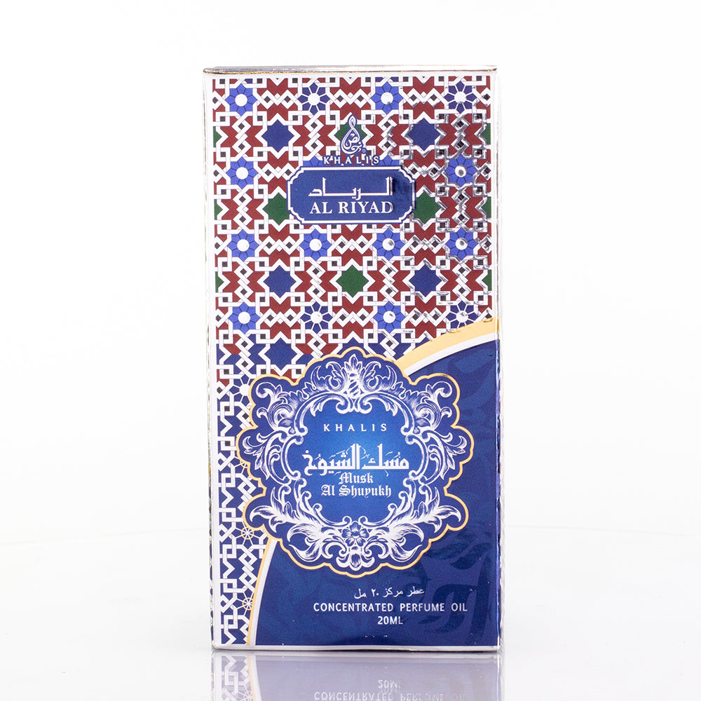 " Musk Al Shuyukh " perfume en aceite de 20 ml, fragancia oriental amaderada para hombres