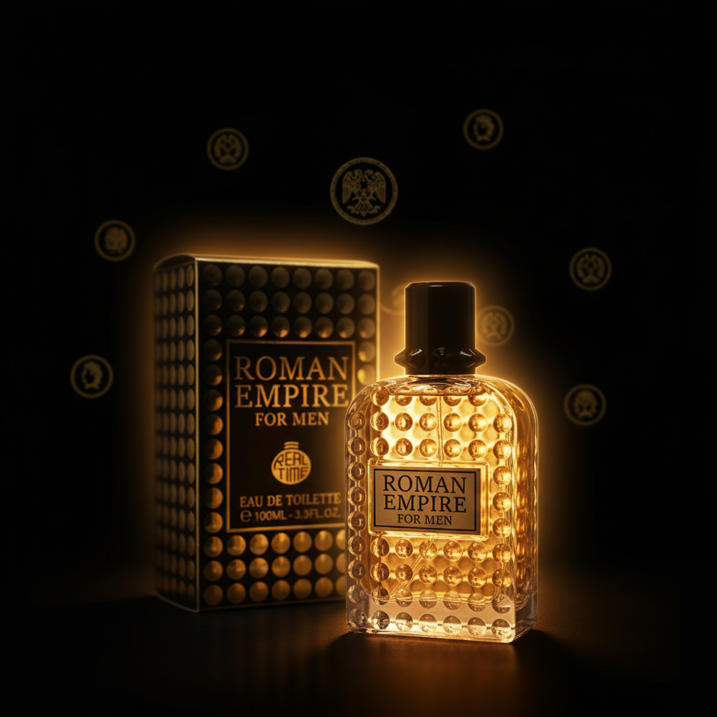 " Roman Empire Men" EDT 100ml, fragancia oriental amaderada para hombre 3 