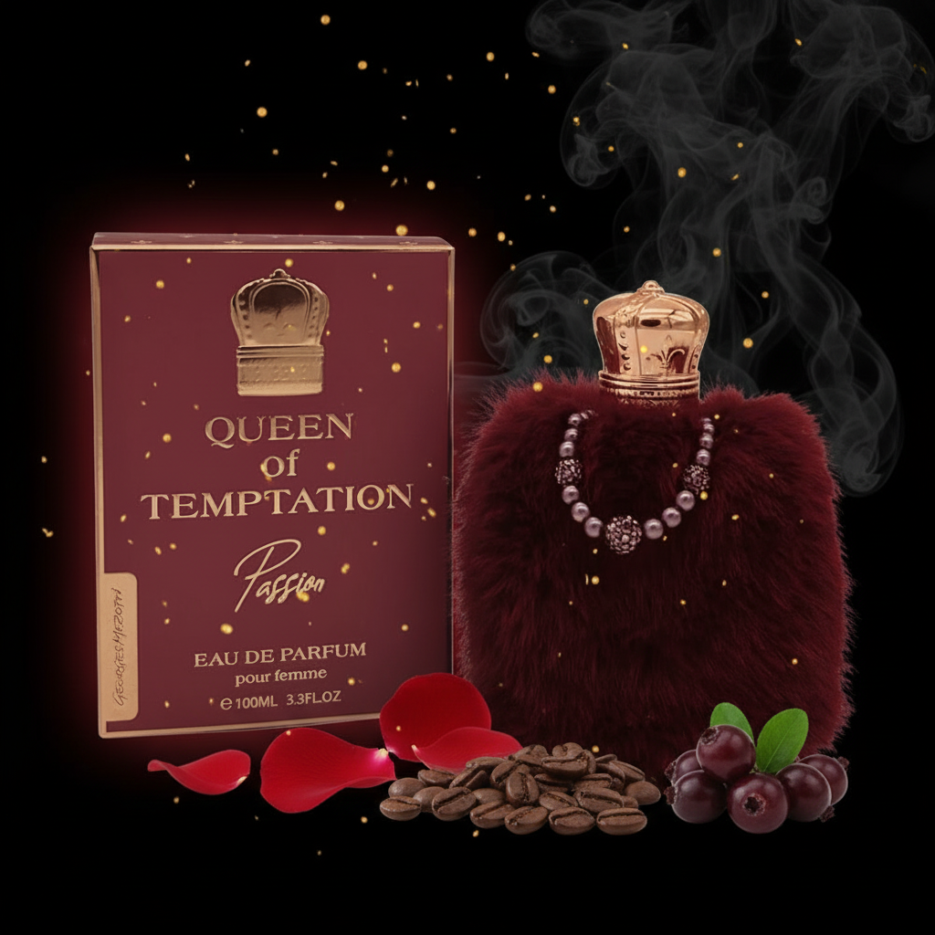 "Queen of Temptation Passion" EDP 100ml, fragancia floral ambarada 3 