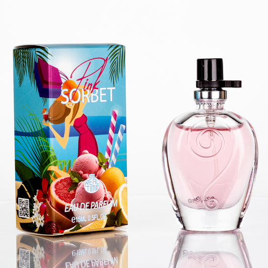 15 ml EDP " PINK SORBET" fragancia frutal aromática