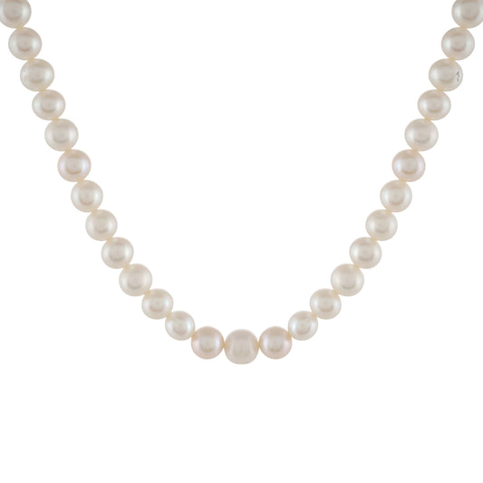 Collar de Oro 9K con Perla Cultivada de Agua Dulce