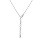 Collar de Plata con Tanzanita AAA y Topacio Blanco