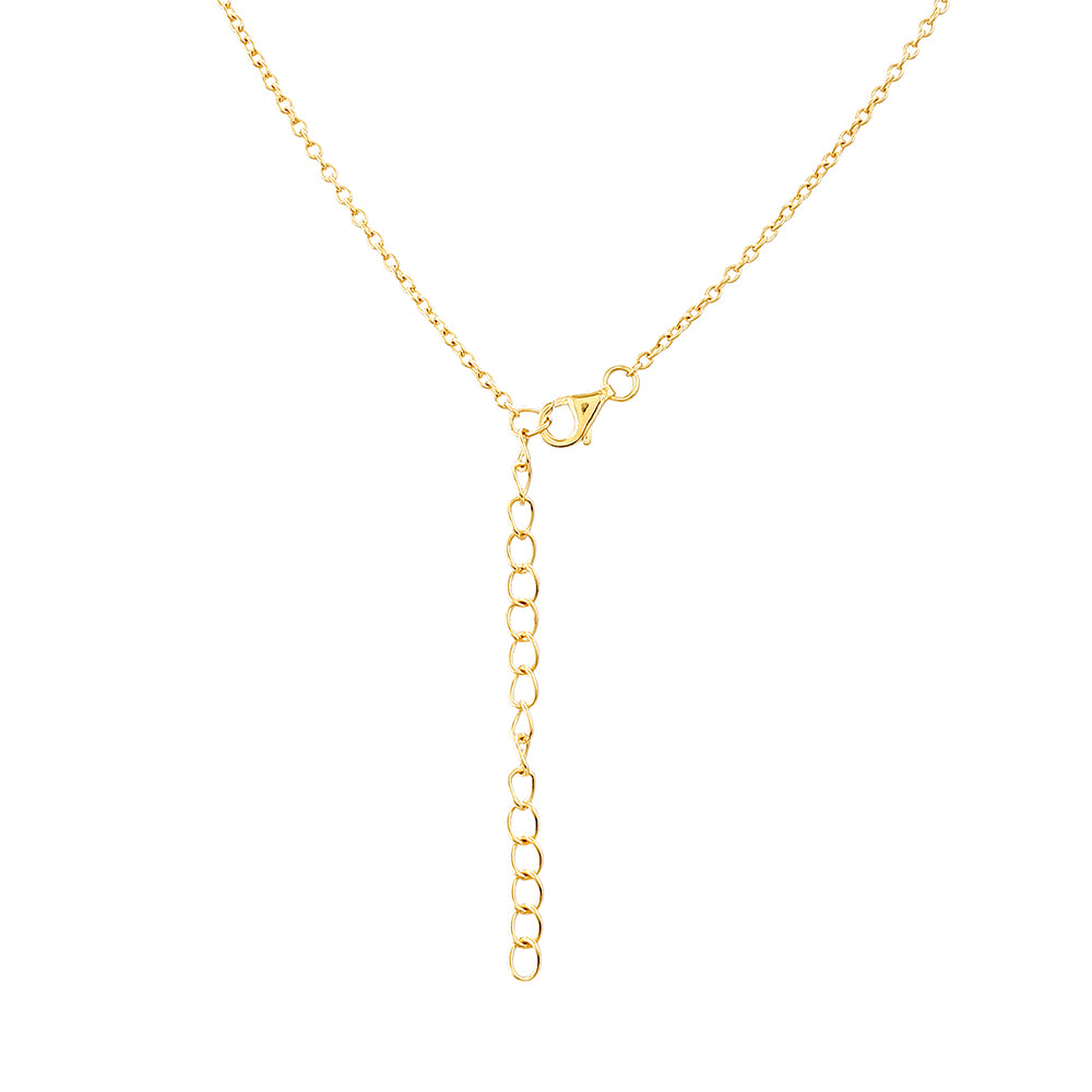 Collar de Plata Bañada en Oro con Amatista y Citrino de Madeira 2 
