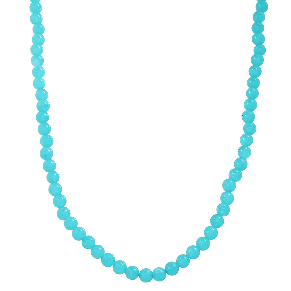 Collar Pepita con Cuarzo Paraiba