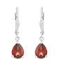Pendientes de Plata con Granate