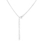Collar de Plata con Granate y Topacio Blanco