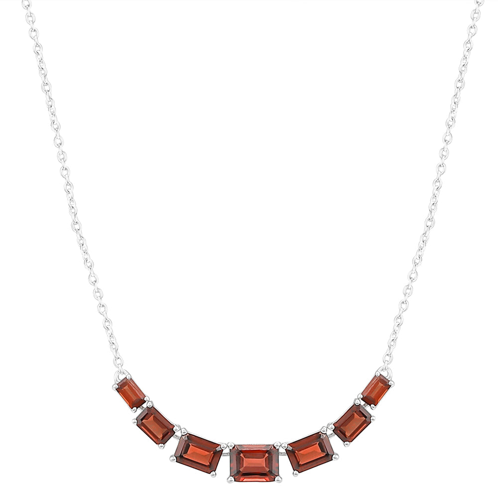 Collar de Plata con Granate 1 