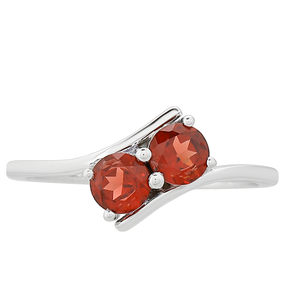 Anillo de Plata con Granate