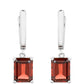Pendientes de Plata con Granate