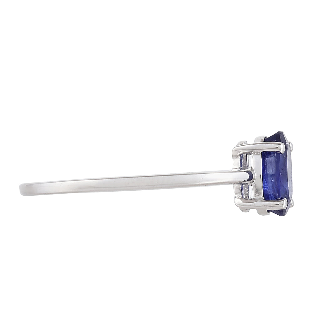 Anillo de Plata con Zafiro de Tailandia 2 