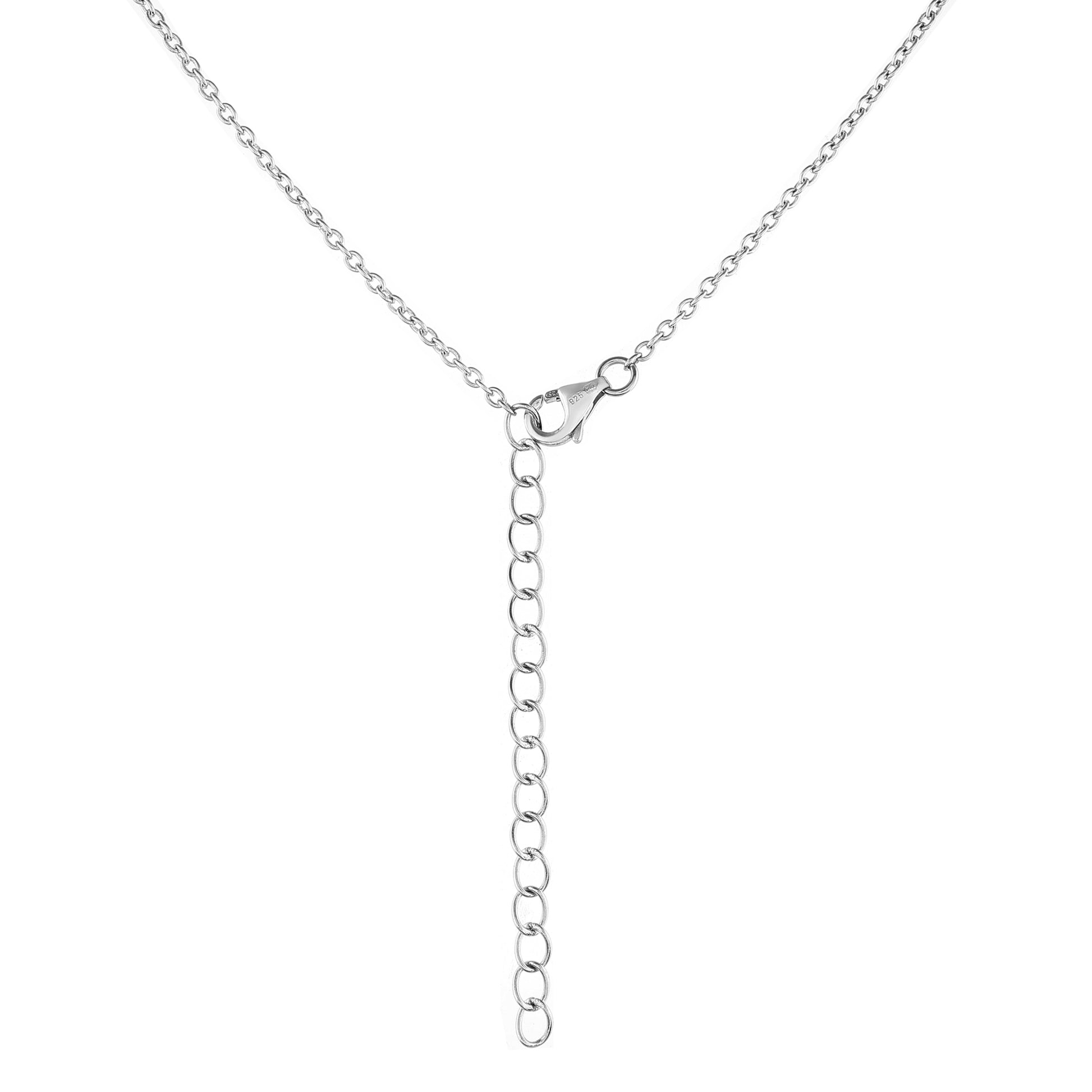 Collar de Plata con Cuarzo Pavo Real 3 