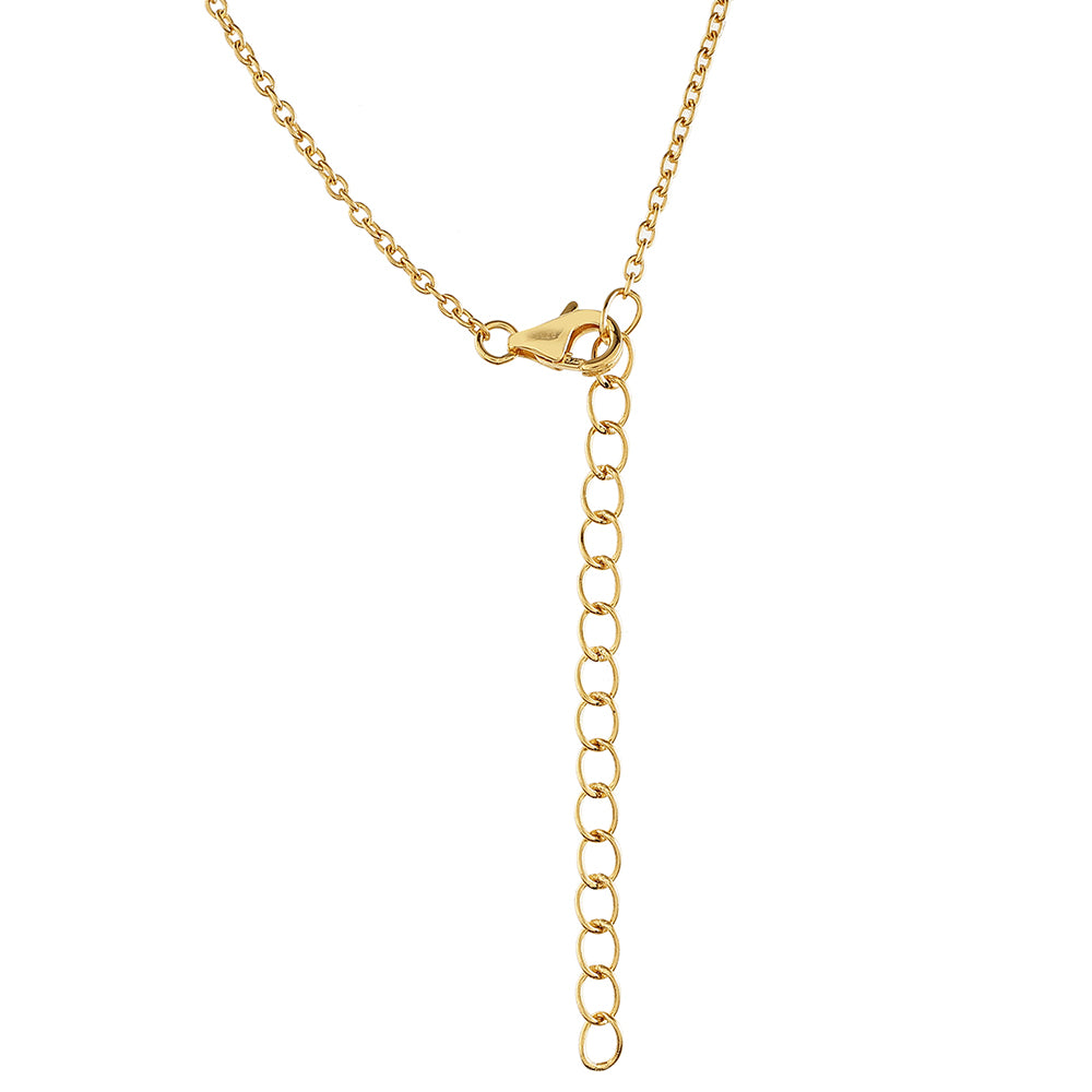 Collar de Plata Bañada en Oro con Perla Barroca Cultivada de Agua Dulce 2 