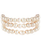 Pulsera de Plata Bañada en Oro con Perla Barroca Cultivada de Agua Dulce