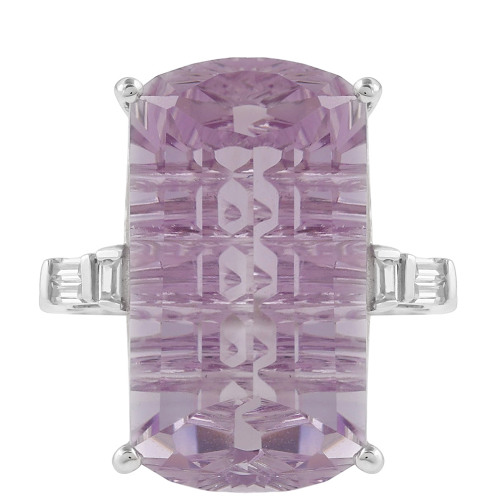 Anillo de Plata con Zircón natural 1 