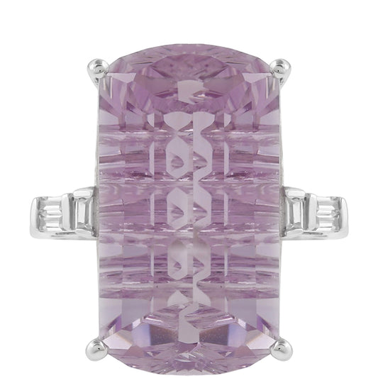 Anillo de Plata con Zircón natural