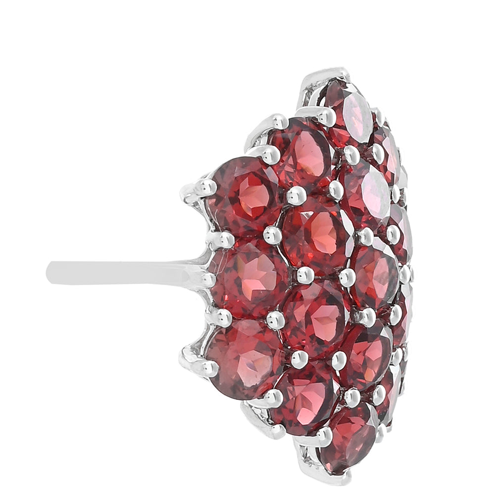 Anillo de Plata con Granate Rodolita 2 