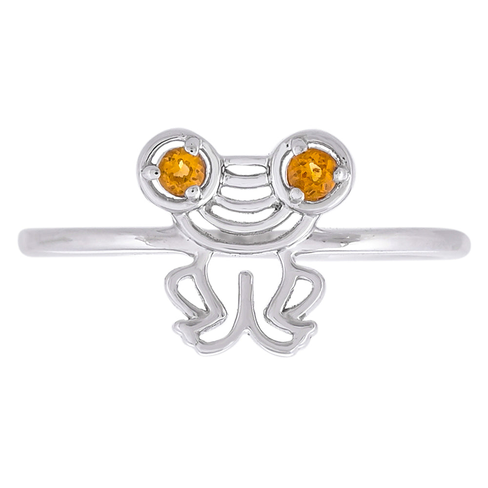 Anillo de Plata con Citrino 1 