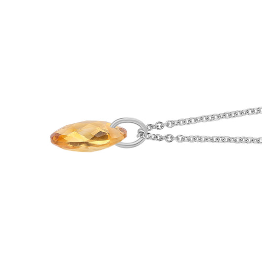 Colgante de Plata con Citrino