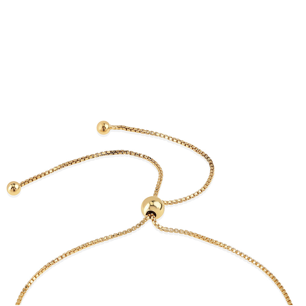 Pulsera de Plata Bañada en Oro con Rubí de Mozambique 2 