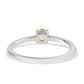 Anillo de Plata con Citrino