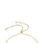 Pulsera de Plata Bañada en Oro con Diamante Rojo