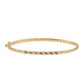Pulsera de Plata Bañada en Oro con Diamante Negro