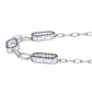 Collar de Plata con Zafiro Azul Australiano