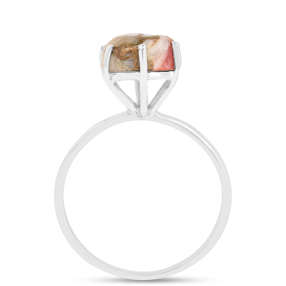 Anillo de Plata con Turquesa Ostra 3 