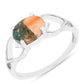 Anillo de Plata con Turquesa Ostra