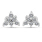 Pendientes de Plata con Diamante blanco